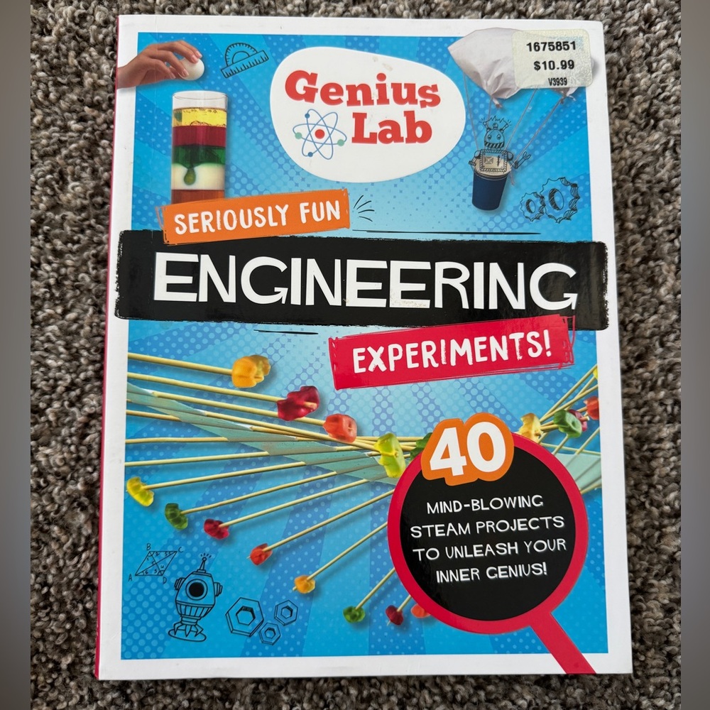 Genius lab Engineering Experiment Books